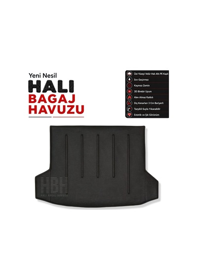 Bmw 5 Gran Turismo Halı Bagaj Havuzu F07 2009-2017 Arası