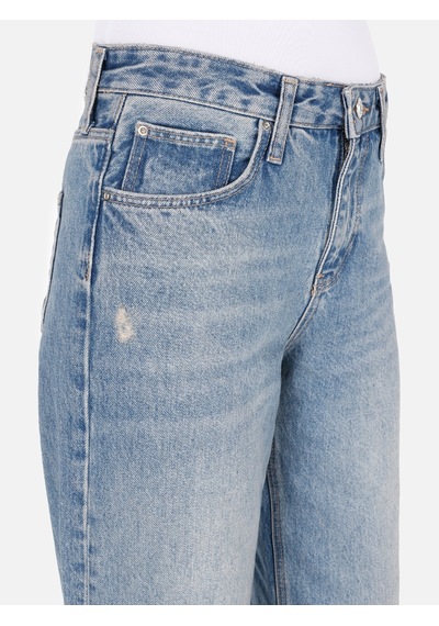 Colins 970 Berry Normal Kesim Mavi Jean Kadın Pantolon Cl1070702 Denim Colins 970 Berry Normal Kesim Mavi Jean Kadın Pantolon Cl1070702 Denim
