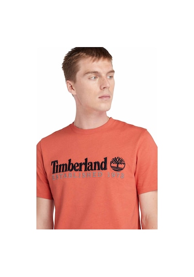 Timberland Embroidery Logo Tee Beyaz Erkek Kısa Kol T-Shirt 000000000101987897 Beyaz