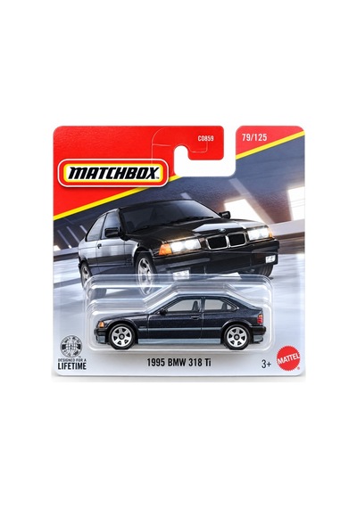 Matchbox 1995 Bmw 318 Ti Koyu Metalik 1:64 Araba 79/125 Jhp20 Siyah