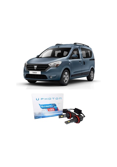 Dacia Dokker Sis Far Ampulü H11 Ultimate Yeni Seri Beyaz
