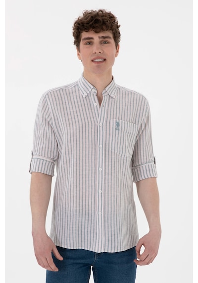 U.s. Polo Assn. Erkek Kavun Gömlek Desenli 50299595-vr202 Kavun U.s. Polo Assn. Erkek Kavun Gömlek Desenli 50299595-vr202 Kavun