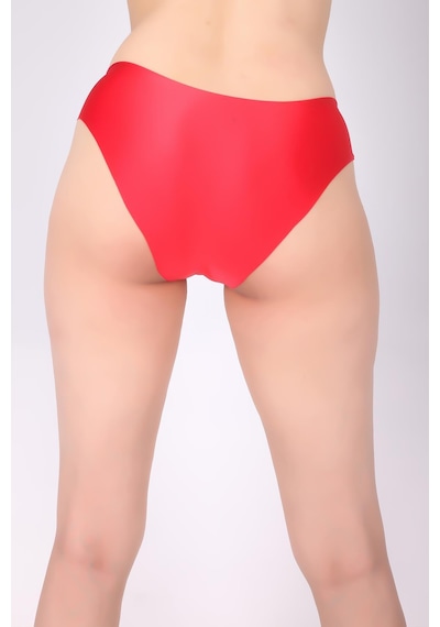Sensu Kadın Yapıştırma Lazer Kesim Külot - Kts4055 Kırmızı Kırmızı