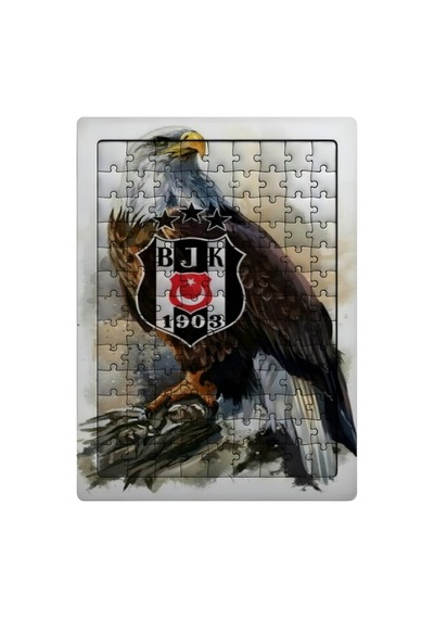 Ghostbastır Design Beşiktaş 99 Parça Ayaklı Puzzle Dekoratif Çocuk Yapbozu 092