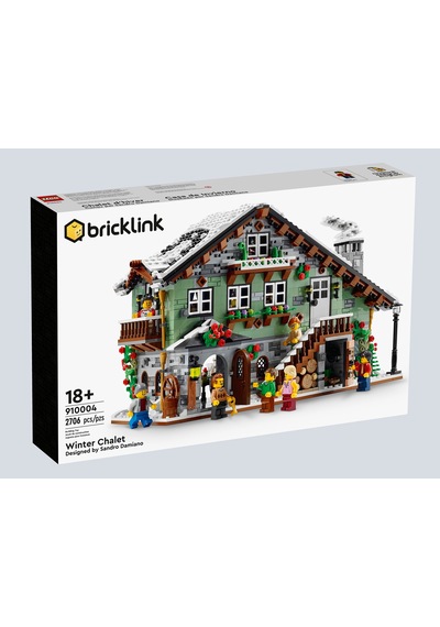 Bricklink 910004 Designer Program Winter Chalet Kış Dağ Evi