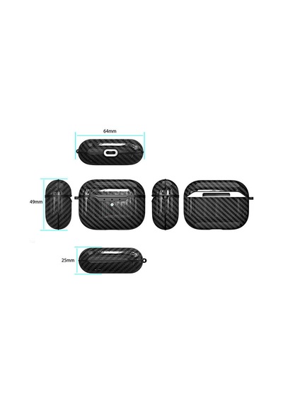 Apple AirPods Uyumlu Pro Kılıf Zore Airbag 05 Silikon Kırmızı