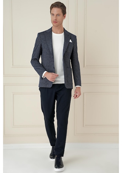 Efor C 684 Slim Fit Lacivert Spor Ceket Lacivert