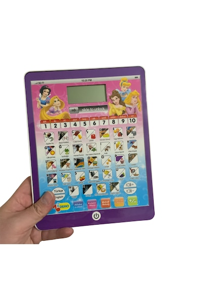 Dijital 100 Fonksiyonlu Ingilizce Türkçe Eğitici Oyuncak Tablet