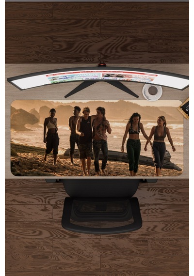 Outer Banks V5 90x40 Xxl Gaming Kauçuk Kaymaz Taban Mouse Pad Fare Altlığı