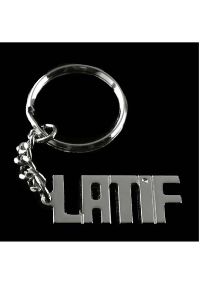Latif - 900 - - Nazblsmm - İsimli Anahtarlık Çok Renkli