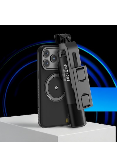 Lenyes Lph122 Bluetooth Kumandalı Mini Tripod Ve Selfie Çubuğu Siyah