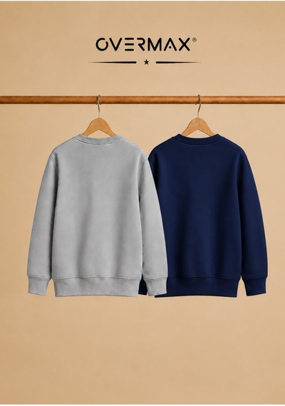 Overmax 2 Li Kapüşonsuz Sweatshirt Seti Çocuk Unisex - 3-12 Yaş Gri-lacivert - 920169697 Gri-lacivert Overmax 2 Li Kapüşonsuz Sweatshirt Seti Çocuk Unisex - 3-12 Yaş Gri-lacivert - 920169697 Gri-lacivert