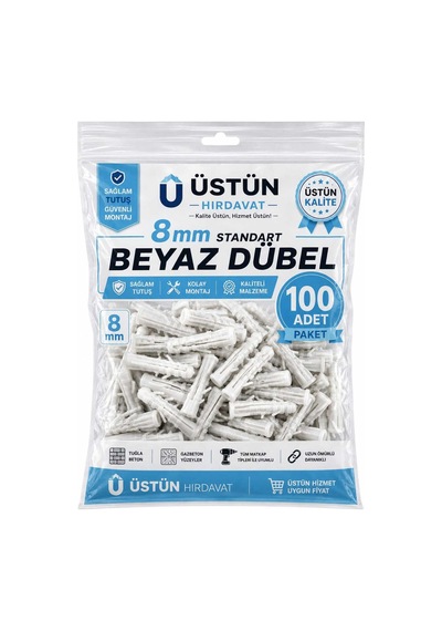 8mm Dubel 100adet