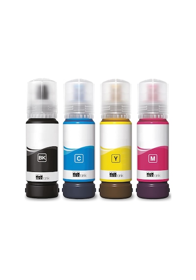 Tr Epson 103 Uyumlu Muadil Mürekkep Seti 4x70 Ml Siyah, Mavi, Kırmızı, Sarı - Ecotank L3350 L3354 L3360 L5390 L43 Genel