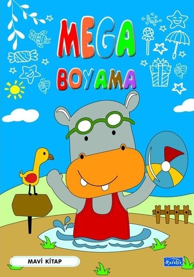 Mega Boyama Seti 4 Kitap