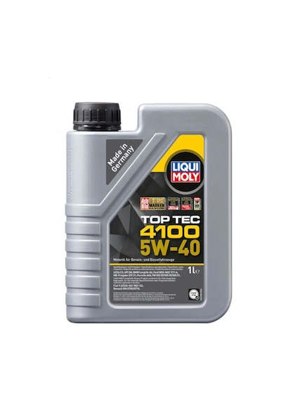 Liqui Moly Top Tec 4100 5W-40 Tam Sentetik Motor Yağı 1 L