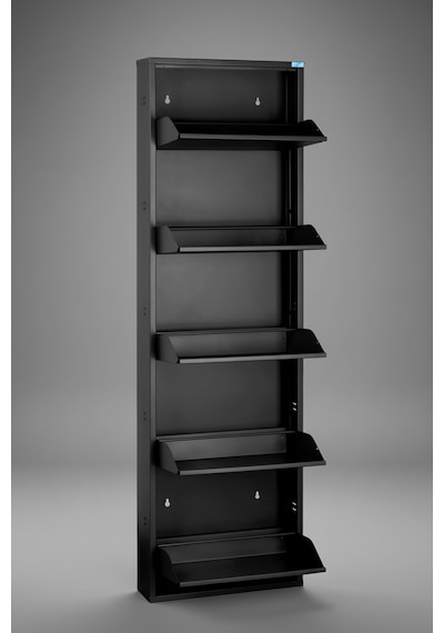 Metal Ayakkabılık 5'li Model Siyah