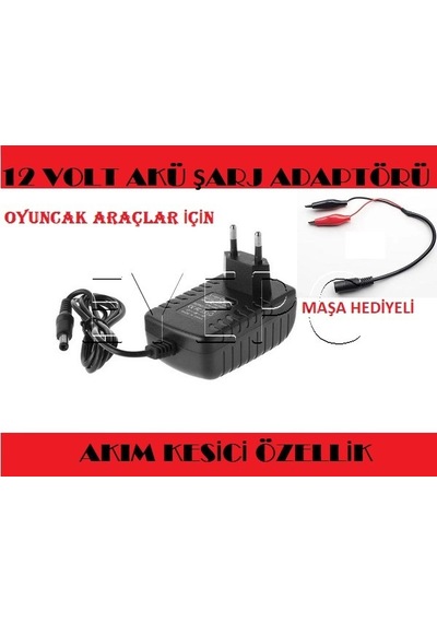 Eyepc 12 Volt Kuru Aküler İçin Şarj Kesici Özellikli Adaptör