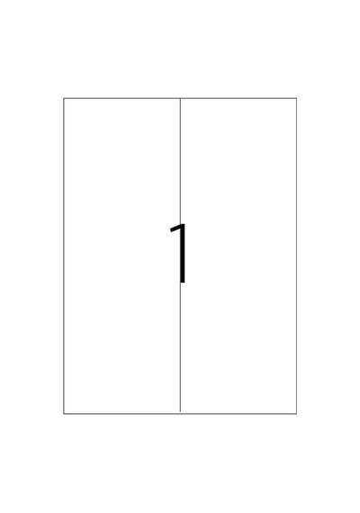 Tanex Laser Etiket Kod 2297 X 105mm X 297mm Diğer