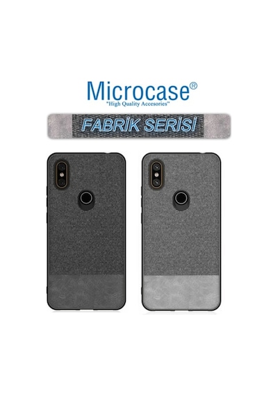 Xiaomi Mi Max 3 Fabrik Serisi Kumas & Deri Desen Kilif 391866000