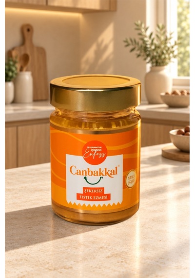 Canbakkal %99,9 Fıstık Ezmesi Fıstık Kreması 300 G