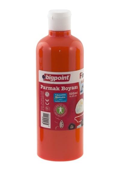 Bigpoint Parmak Boyası 500 ML Turuncu N11.227