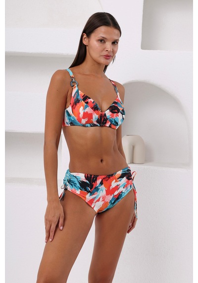 Lapıeno Aksesuarlı Balenli Bikini Takım 4224 Hermes