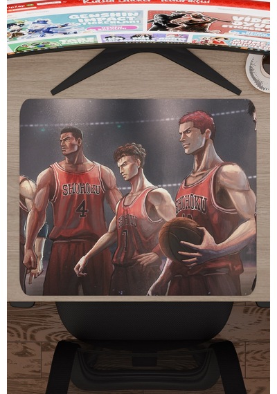 Slam Dunk Anime V1 - 48x40 Xl Gaming Kauçuk Kaymaz Taban Mouse Pad Fare Altlığı
