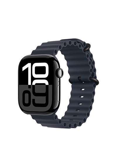 Apple Uyumlu  Watch 7 45mm Zore Krd-75 Silikon Kordon