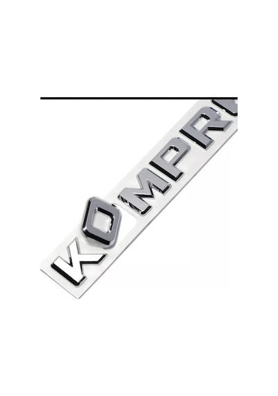 Kompressor Krom Bagaj Yazısı Arması Logosu 3m 3d Abs Mercedes X Class