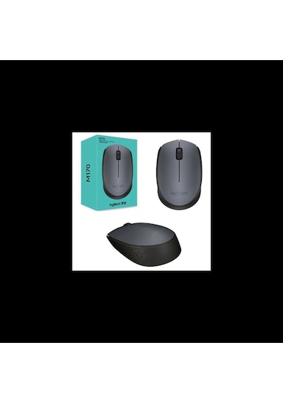Logıtech 910-004424, M171 Siyah, Usb Nano 2,4g Kablosuz, 1000dpi, Optik, 3 Tuşlu, 12ay Pil Ömrü, Mou Diğer