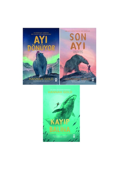 5. 6. 7. 8. Sınıf Okuma Seti 3 Kitap Ayı Dönüyor - Son Ayı - Kayıp Balina