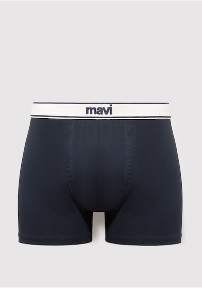 Mavi - 3lü Basic Boxer 0912224-900 Çok Renkli