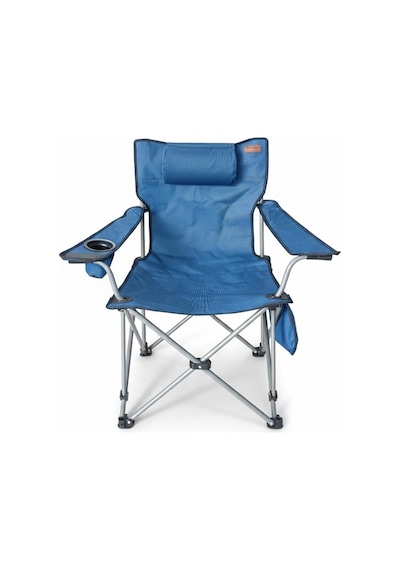 Madfox Chillseat Yastıklı Katlanabilir Kamp Sandalyesi Koyu Mavi