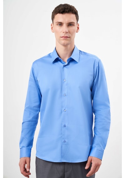 Morven Erkek Koyu Mavi Pamuk Düz Desen Sert Yaka Slim Fit Gömlek 24mc004123306 Koyu Mavi Koyu Mavi Morven Erkek Koyu Mavi Pamuk Düz Desen Sert Yaka Slim Fit Gömlek 24mc004123306 Koyu Mavi Koyu Mavi