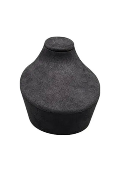 Yerli Üretim Yerde Model Sardunya Kumaş Füme Renk Boy 12 Cm En 14 Cm Kolye Takı Mankeni Çok Renkli