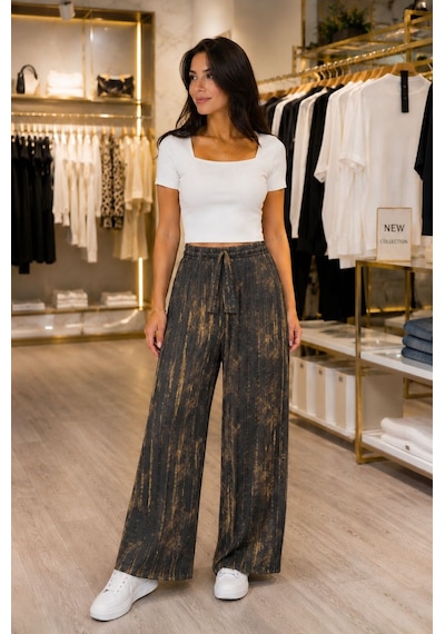 Eren Style Organic Pamuklu Kumaş Rahat Konforlu Spor Pantolon 95 Cm - 38-52 Füme