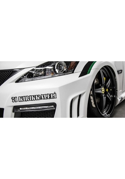 Kırıkkaleli 71 Plaka Araba Oto Sticker Yapıştırma 2 Adet