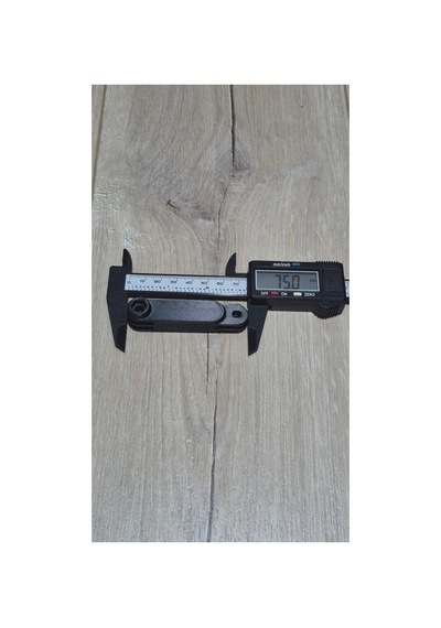 Gopro Uzatma Kolu 7,5 Cm Düz Montaj Siyah