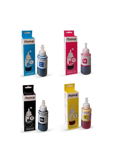 Photoink Epson L805 6renk 1 Takım Photoink Mürekkep Çok Renkli