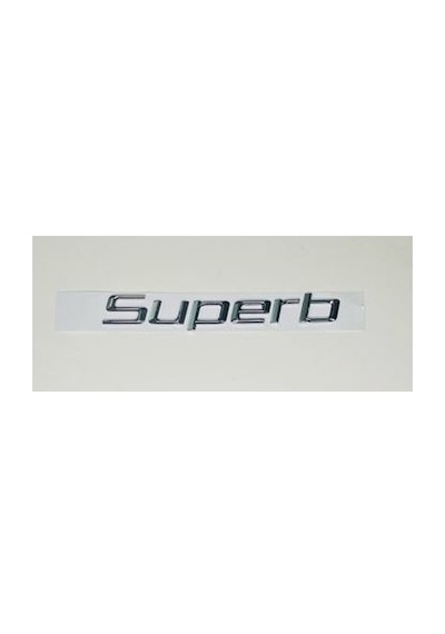 Skoda Superb Uyumlu E.m Krom Yazı