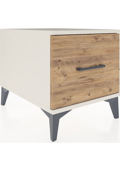 Kronos Komodin Tek Çekmeceli 44x59x48 Aytaşı-çam Aytaşı