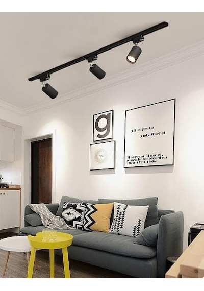 Siyah Led Spot Ray Spot 1 Mt Ray Panasonıc Gün Işığı Ampulü Myl0035161 Diğer