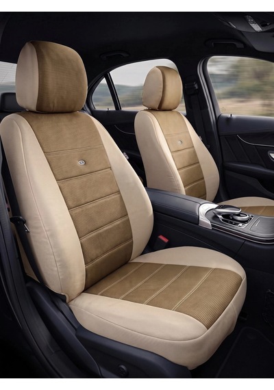 Isuzu D-max Uyumlu Oto Koltuk Kılıfı Tam Set Airbag Uyumlu 4 Mevsim Cotfit Serisi 27590554