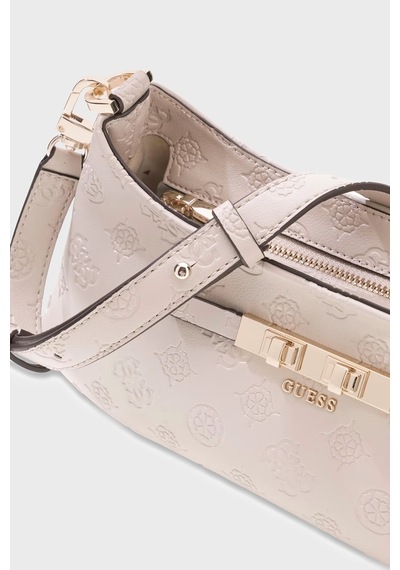 Guess Carmella 4g Logolu Omuz Askılı Çanta Hwpd2225180 Kadın Çanta Hwpd22 25180 Bnn Krem
