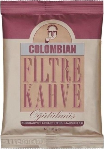 Kurukahveci Mehmet Efendi Colombian Filtre Kahve 4 x 80 G