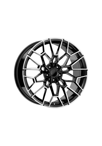 20 İnç 5x112 G11 G12 G30 Ön Arka Uyumlu Siyah Elmas Kesim 4 Adet