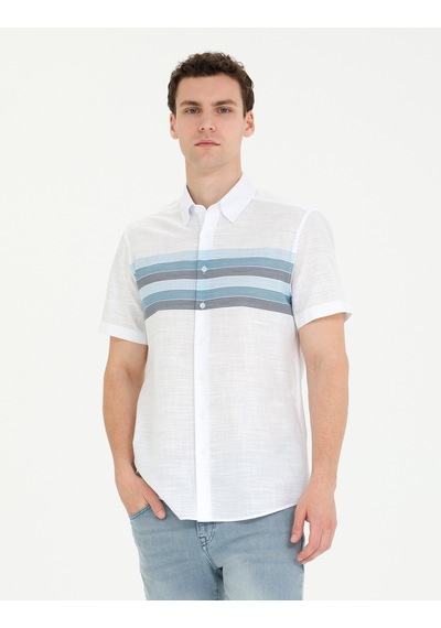 Pierre Cardin Erkek Lacivert Kısa Kollu Gömlek 50269452-vr033 Lacivert Pierre Cardin Erkek Lacivert Kısa Kollu Gömlek 50269452-vr033 Lacivert