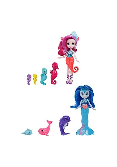 Enchantimals Aile Serileri Oyun Seti Gjx43 - Dorinda Dolphin 000 Açık Krem