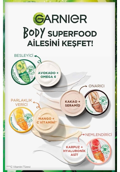 Garnier Body Superfood Besleyici Vücut Kremi 3600542470346-9854
